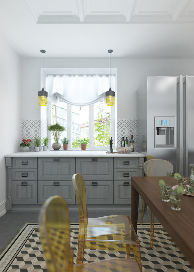 Фотография: Кухня и столовая в стиле Классический, Современный, Советы, Юлия Чернова – фото на INMYROOM