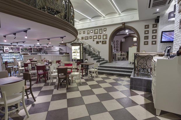 Фото из портфолио Кафе Шоколадница – фотографии дизайна интерьеров на INMYROOM