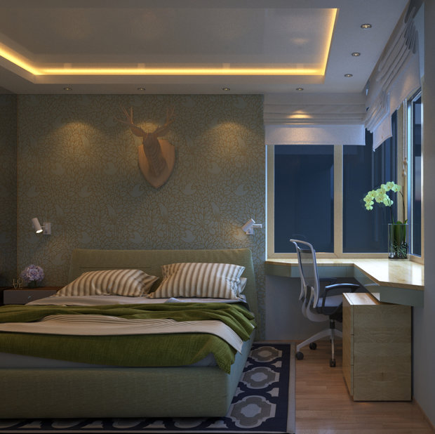 Фото из портфолио Студия ЖК АРТ – фотографии дизайна интерьеров на INMYROOM