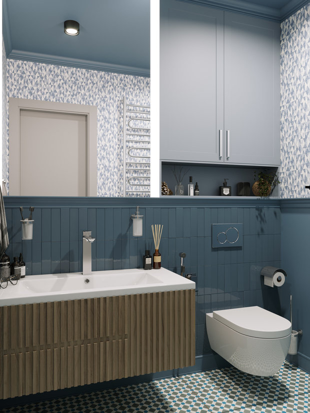 Фото из портфолио  Apartment «Summer garden»  – фотографии дизайна интерьеров на INMYROOM
