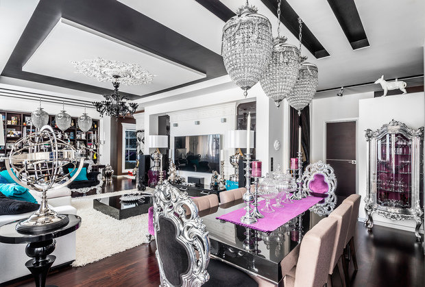 Фото из портфолио Интерьер квартиры в стиле Фьюжн – фотографии дизайна интерьеров на INMYROOM