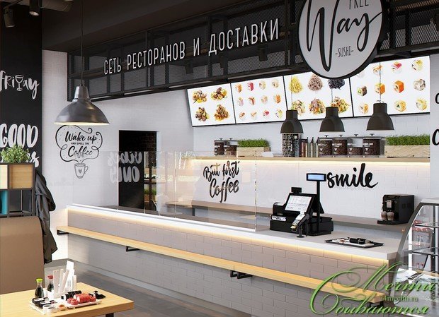 Фото из портфолио Интерьер кафе в стиле лофт – фотографии дизайна интерьеров на INMYROOM