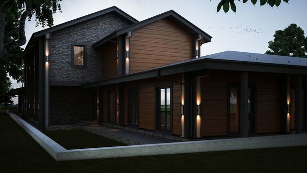 Фото из портфолио Поместье в скандинавском стиле / Scandinavian-style mansion – фотографии дизайна интерьеров на INMYROOM
