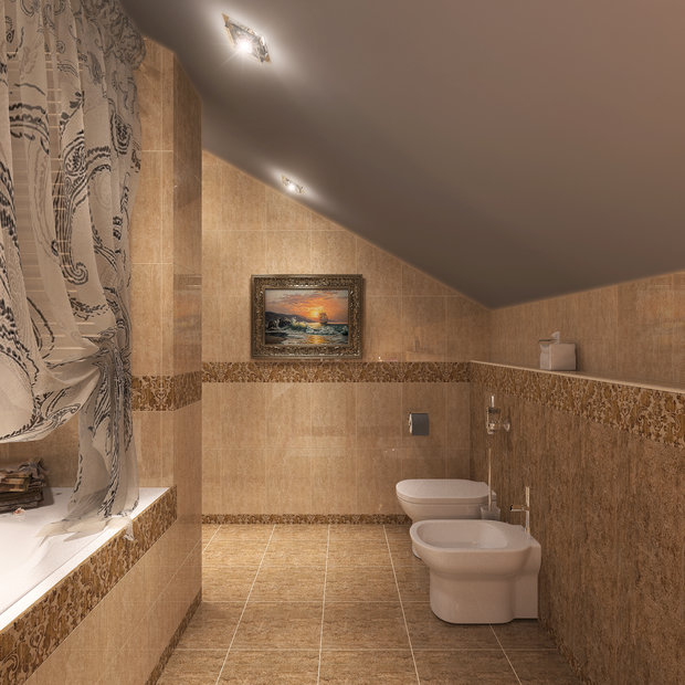 Фото из портфолио ул. Им. Володи Головатого Двухэтажный дом – фотографии дизайна интерьеров на INMYROOM