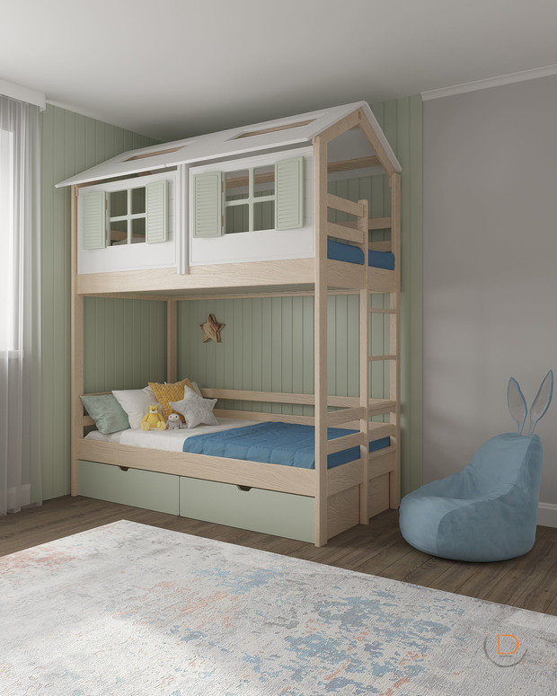 Фото из портфолио Детская_ – фотографии дизайна интерьеров на INMYROOM