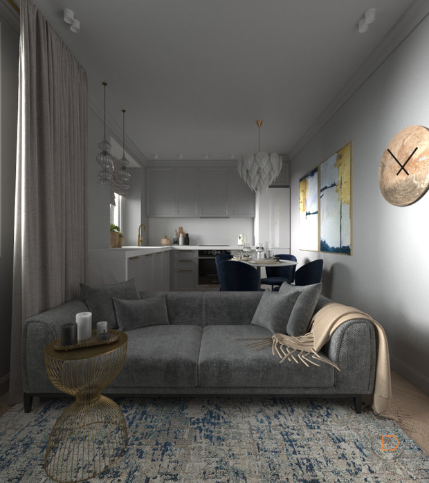 Фото из портфолио кухня-гостиная – фотографии дизайна интерьеров на INMYROOM