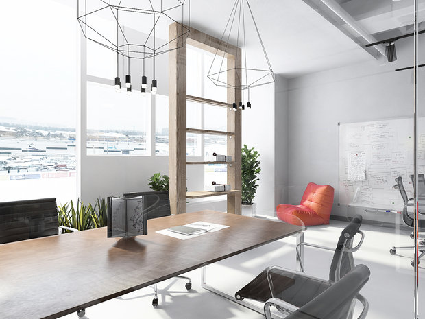 Фото из портфолио Офис в Сколково – фотографии дизайна интерьеров на INMYROOM