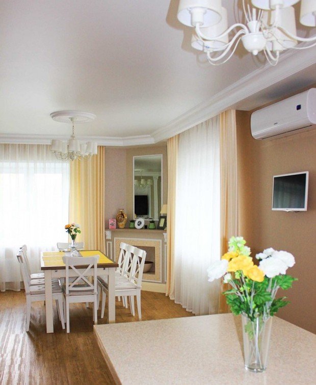 Фото из портфолио Светлая квартира – фотографии дизайна интерьеров на INMYROOM