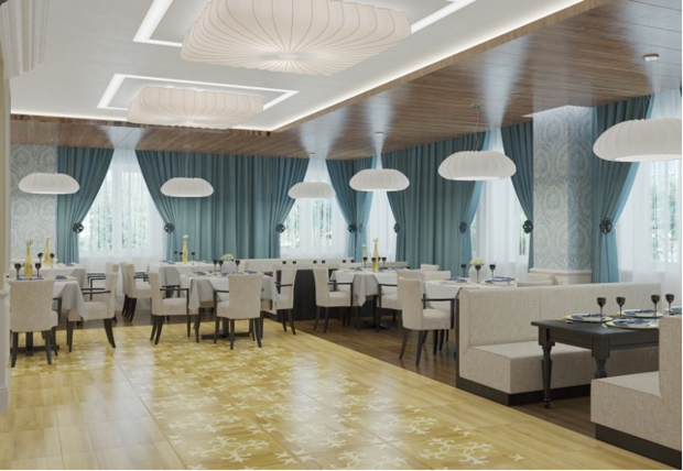 Фото из портфолио Дизайн интерьера ресторана 2 зала – фотографии дизайна интерьеров на INMYROOM