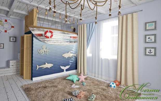 Фото из портфолио Комната юного моряка – фотографии дизайна интерьеров на INMYROOM