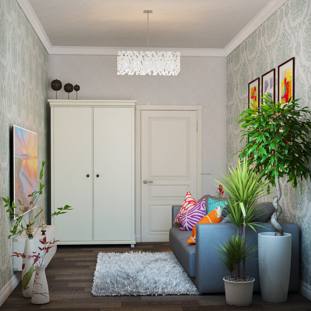 Фото из портфолио Интерьер частного коттеджа – фотографии дизайна интерьеров на INMYROOM