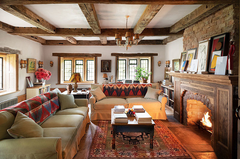 Фотография: Гостиная в стиле Прованс и Кантри, Особняк, Дом и дача, Более 90 метров – фото на INMYROOM Фотография: Гостиная в стиле Прованс и Кантри, Особняк, Дом и дача, Более 90 метров – фото на INMYROOM