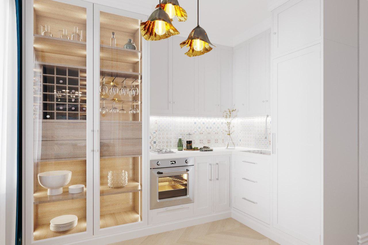 Фото из портфолио Дизайн-проект однушки 40 кв. метров в ЖК «Лукино-Варино» – фотографии дизайна интерьеров на INMYROOM Фото из портфолио Дизайн-проект однушки 40 кв. метров в ЖК «Лукино-Варино» – фотографии дизайна интерьеров на INMYROOM