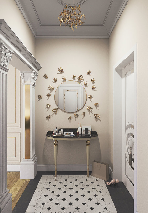 Фото из портфолио В блеске латуни – фотографии дизайна интерьеров на INMYROOM