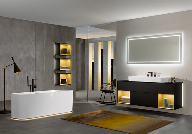 Фотография: Ванная в стиле Хай-тек, Советы, Villeroy&Boch – фото на INMYROOM