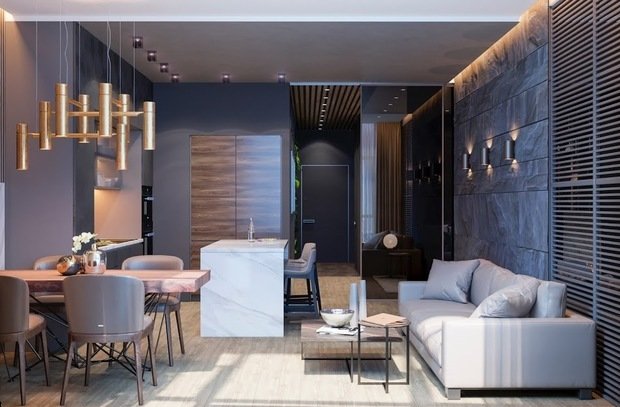 Фото из портфолио Istanbul Loft – фотографии дизайна интерьеров на INMYROOM