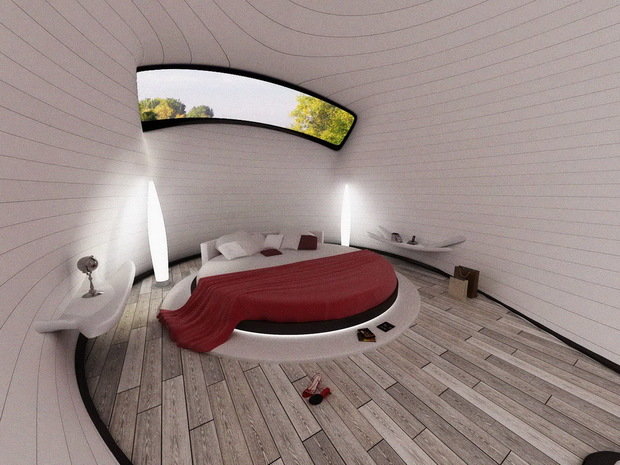 Фотография: Спальня в стиле Современный, Декор интерьера, Дом, Мебель и свет, Футуризм – фото на INMYROOM