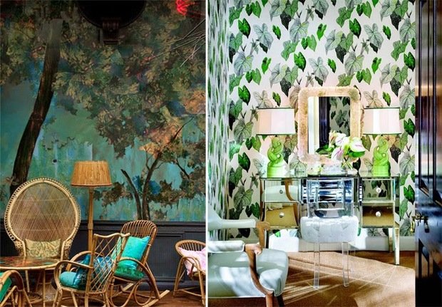 Фото из портфолио Тропические мотивы – фотографии дизайна интерьеров на INMYROOM