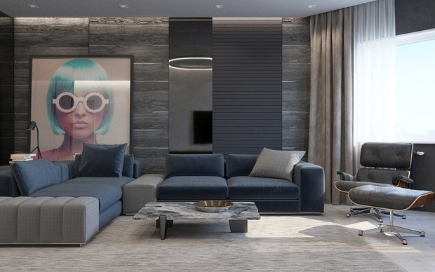 Фото из портфолио Контрасты – фотографии дизайна интерьеров на INMYROOM