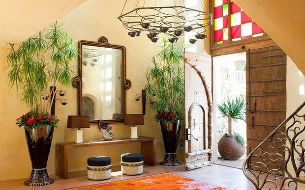 Фотография: Прихожая в стиле Прованс и Кантри, Классический, Современный, Дома и квартиры, Интерьеры звезд – фото на INMYROOM