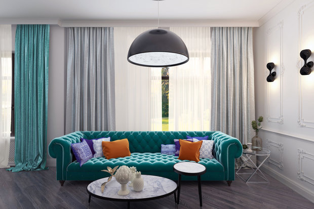 Фото из портфолио Мята – фотографии дизайна интерьеров на INMYROOM