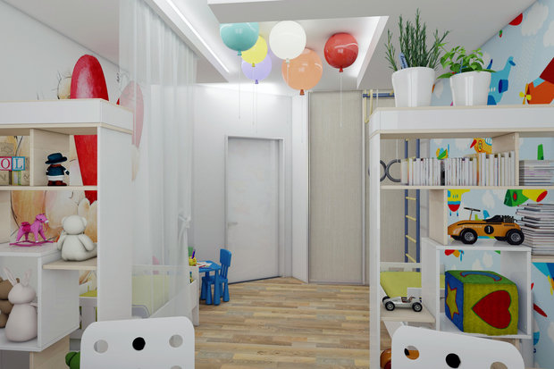 Фото из портфолио Дизайн трехкомнатной квартиры по лондонским мотивам – фотографии дизайна интерьеров на INMYROOM