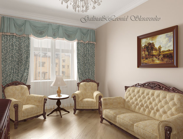 Фото из портфолио КП " Рависсант" – фотографии дизайна интерьеров на INMYROOM