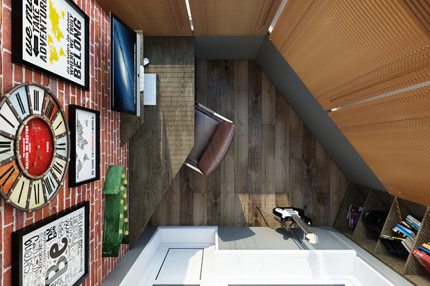 Фото из портфолио Дизайн лоджии  – фотографии дизайна интерьеров на INMYROOM