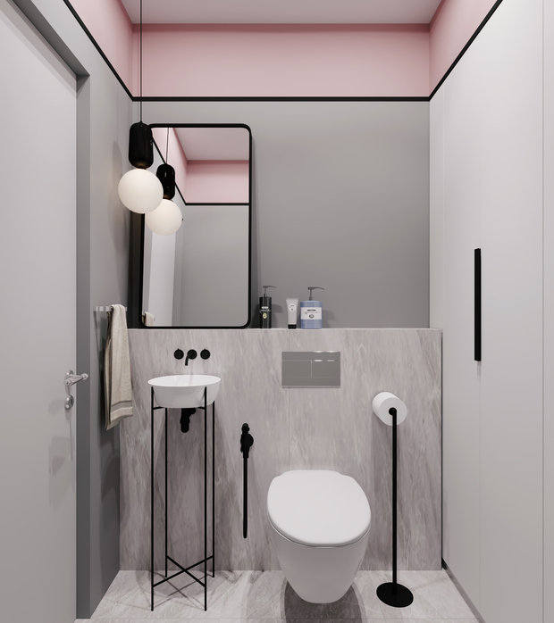 Фото из портфолио Квартира 40 м2 для девушки в ЖК Лайнер – фотографии дизайна интерьеров на INMYROOM