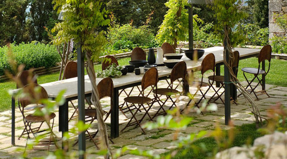 Фотография: Терраса в стиле Современный, Цвет в интерьере, Дома и квартиры, Городские места, Отель – фото на INMYROOM