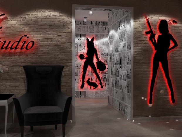 Фото из портфолио Салон эротического BODY массажа – фотографии дизайна интерьеров на INMYROOM