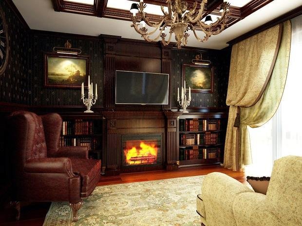 Фото из портфолио Бейкер стрит – фотографии дизайна интерьеров на INMYROOM