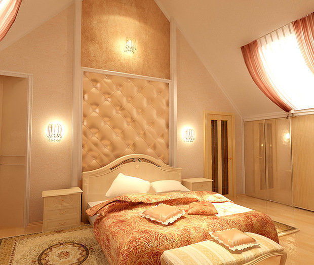 Фото из портфолио Бежевая спальня в классическом стиле – фотографии дизайна интерьеров на INMYROOM