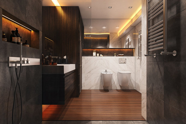 Фото из портфолио Квартира на ул.Глухарская – фотографии дизайна интерьеров на INMYROOM