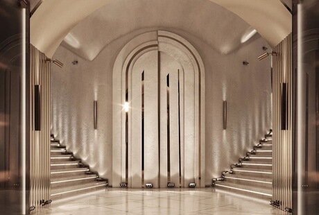 Лифтовые холлы Grand Royal Residents Сочи
