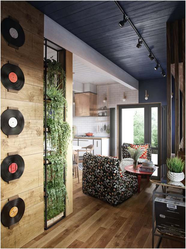 Фотография: Кухня и столовая в стиле Лофт, Дом, Проект недели, Дом и дача, Макс Жуков, Ленинградская область, ToTaste Studio, 4 и больше, Более 90 метров – фото на INMYROOM