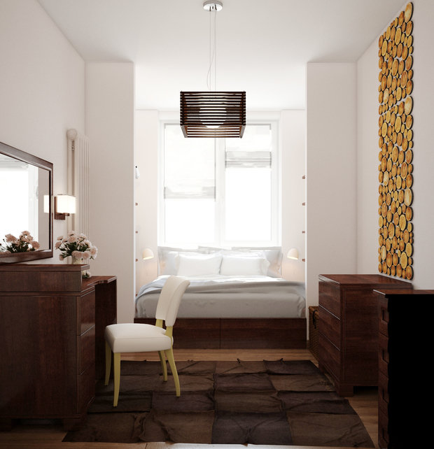 Фото из портфолио Квартира в стиле фьюжн. – фотографии дизайна интерьеров на INMYROOM