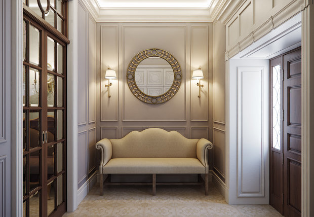 Фото из портфолио Дом в поселке Красное – фотографии дизайна интерьеров на INMYROOM