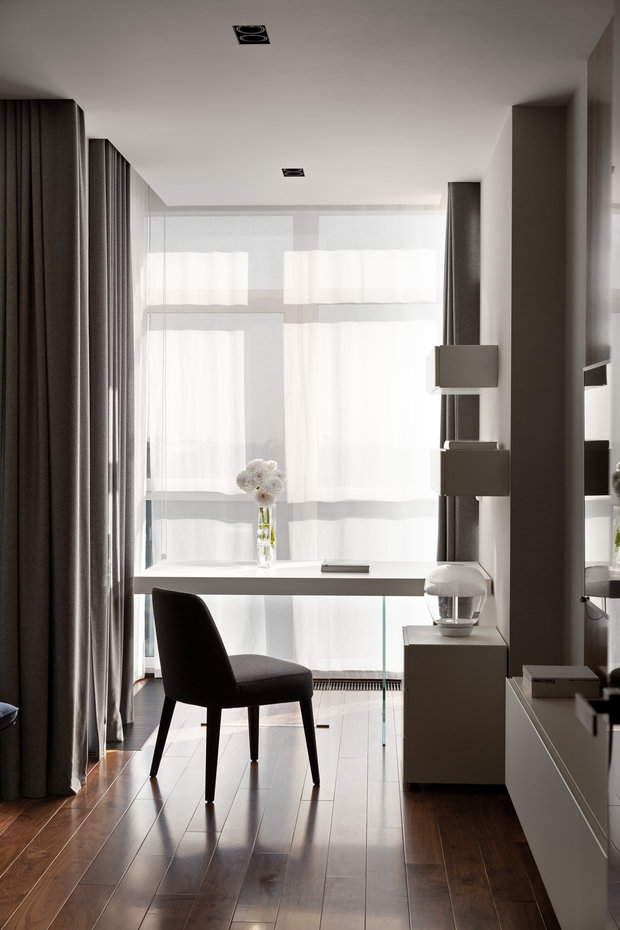 Фото из портфолио Grey and Walnut – фотографии дизайна интерьеров на INMYROOM
