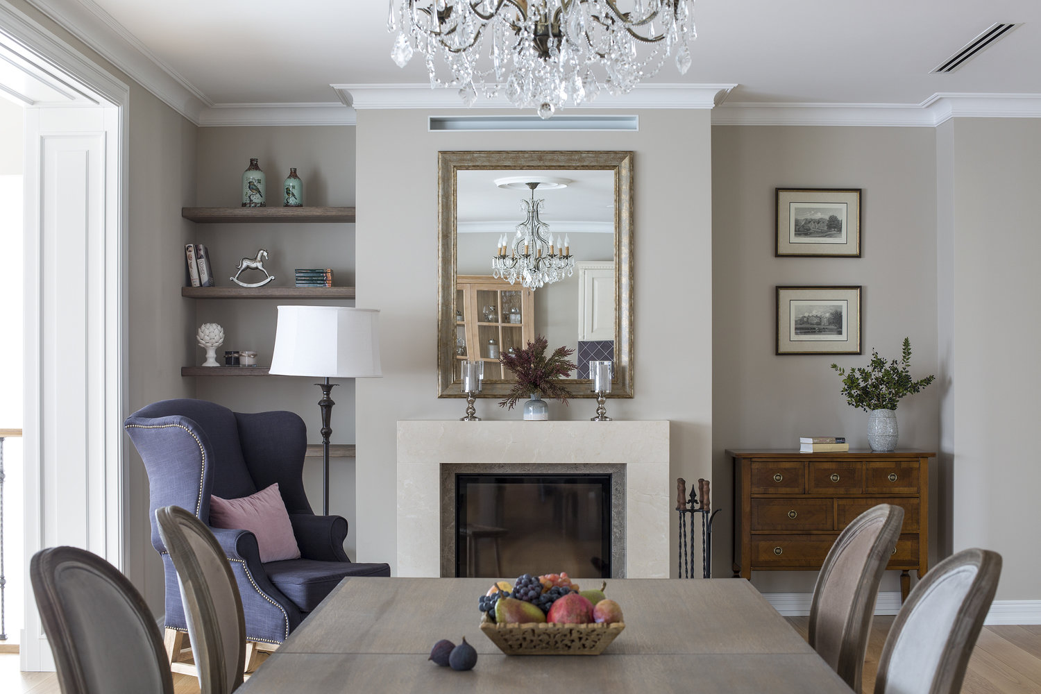 Фотография: Кухня и столовая в стиле Прованс и Кантри, Классический, Дом, Проект недели, Московская область, 4 и больше, Более 90 метров, Ирина Травкина, Наталья Тарасевич – фото на INMYROOM