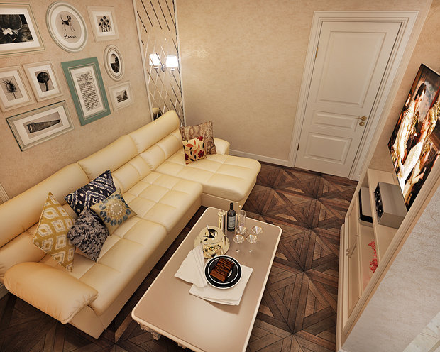 Фото из портфолио Французская классика – фотографии дизайна интерьеров на INMYROOM