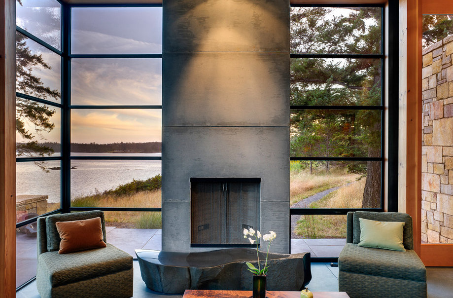 Фотография: Гостиная в стиле Скандинавский, Восточный, Дом, Дома и квартиры – фото на INMYROOM