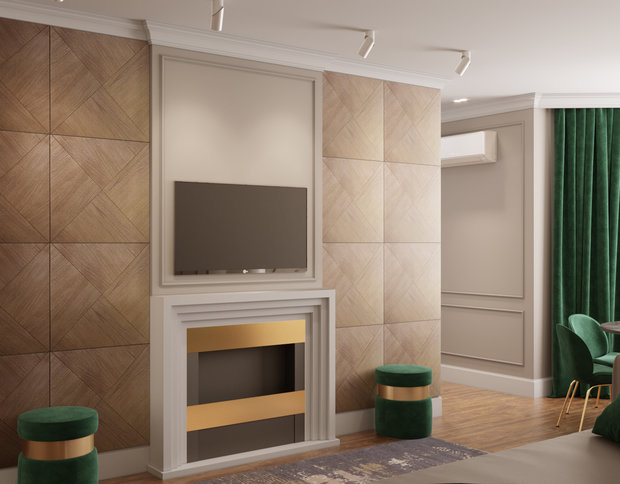 Фото из портфолио  "Stay Home" – фотографии дизайна интерьеров на INMYROOM