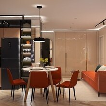 Фото из портфолио Кухня-гостиная | Томск | 2023 – фотографии дизайна интерьеров на INMYROOM