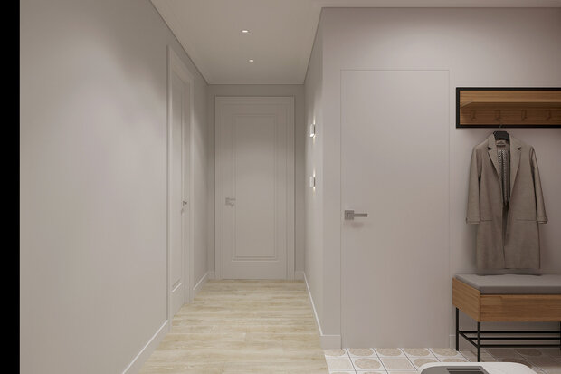 Фото из портфолио Коммунарка, ЖК Эдальго 54м – фотографии дизайна интерьеров на INMYROOM