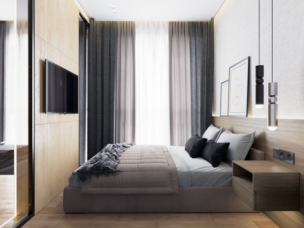 Фото из портфолио ЖК Хорошевский 48 м2 – фотографии дизайна интерьеров на INMYROOM