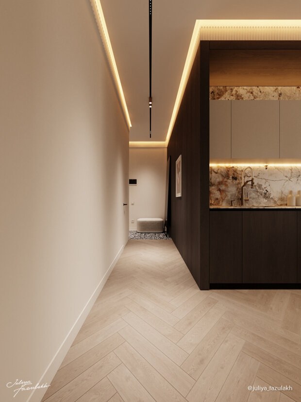 Фото из портфолио ЖК Причальный – фотографии дизайна интерьеров на INMYROOM