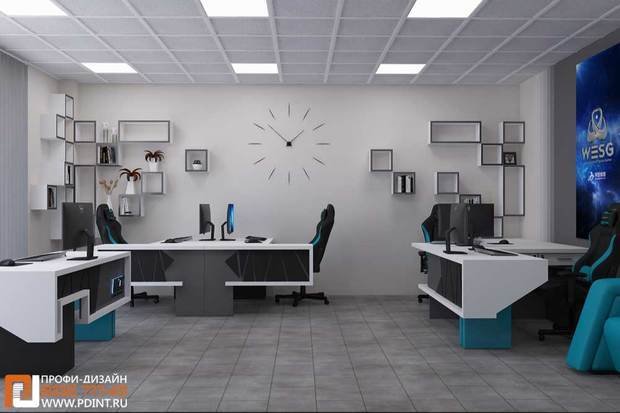 Фото из портфолио Офис UCC в Кирове – фотографии дизайна интерьеров на INMYROOM