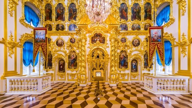Фото из портфолио Церковный корпус Петродворца – фотографии дизайна интерьеров на InMyRoom.ru
