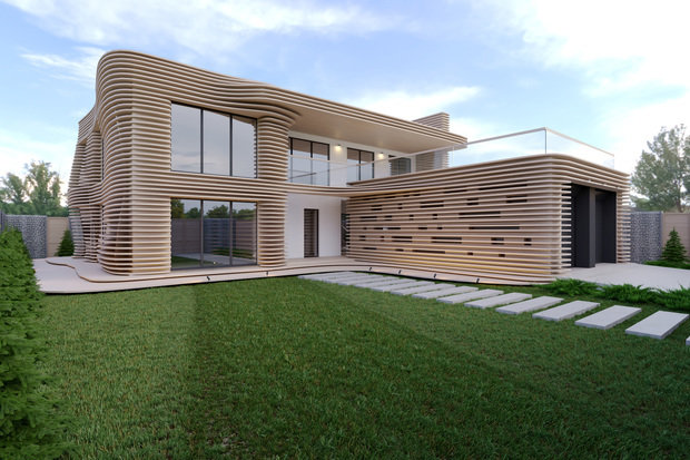 Фото из портфолио Дом-река – фотографии дизайна интерьеров на INMYROOM